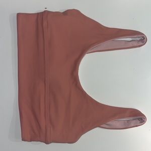 Align Sports Bra Size 4 pale pink/ dusty rose color
